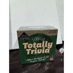 Totally Trivia Quiz Master Complete Quiz Game 2+ Players Age 14 Up NIB